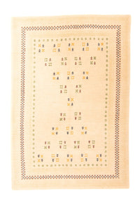 Tapis Gabbeh - Loribaft Softy - 197 x 140 cm - multicolore