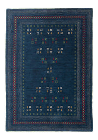Tapis Gabbeh - Loribaft Softy - 197 x 143 cm - multicolore