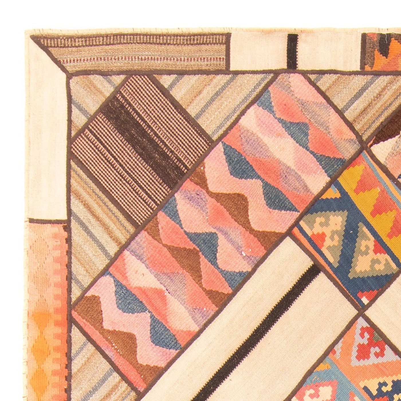 Patchwork Teppich 230x160cm - Orientteppich