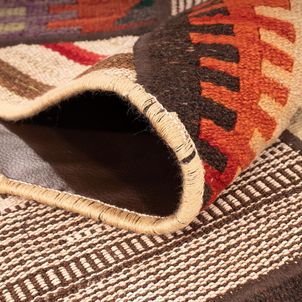 Patchwork Teppich 200 x 150 cm - mehrfarbig