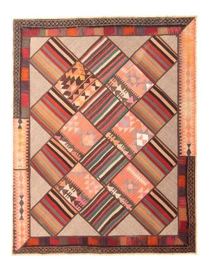 Patchwork Teppich 200 x 150 cm