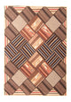 Patchwork Teppich 200 x 150 cm - mehrfarbig