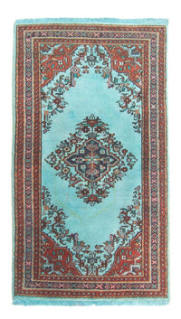 Tapis oriental - Indus - 180 x 97 cm - bleu clair