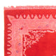 Orientteppich 204 x 136 cm - rot
