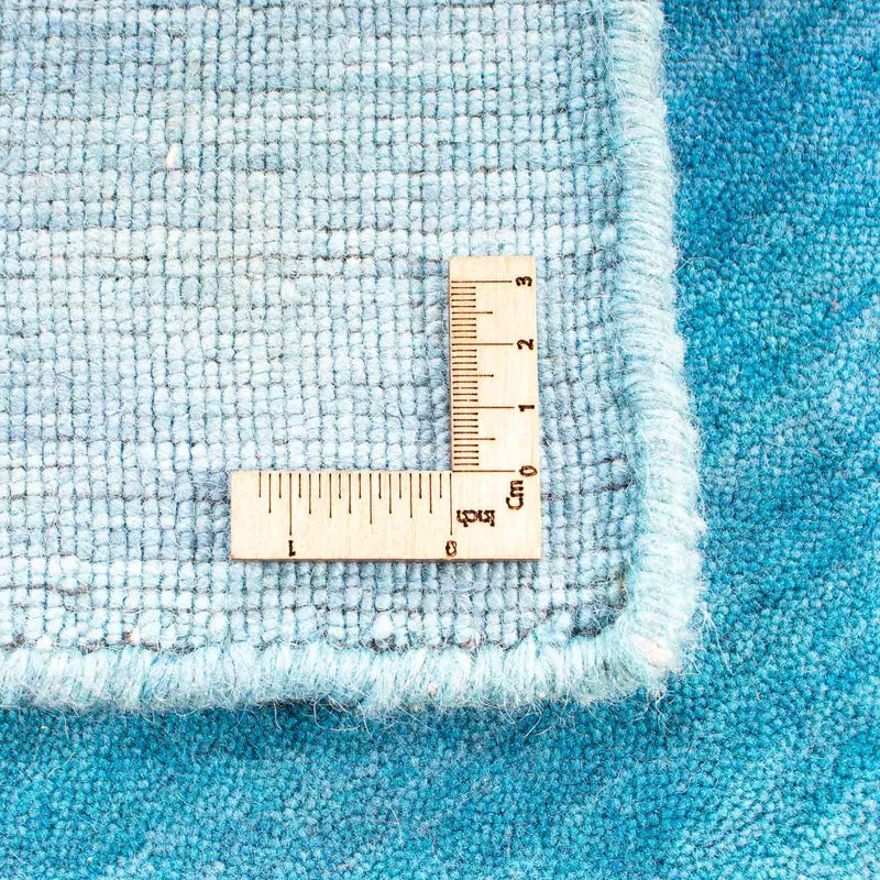 Wollteppich 240 x 174 cm Wohnzimmer Teppich