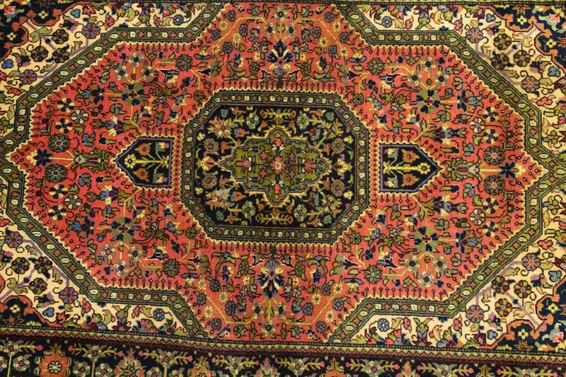 Perserteppich - Ghom 163 x 107 cm - hellrot