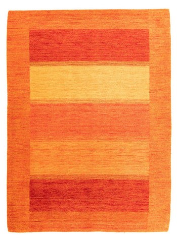 Wollteppich 225 x 162 cm Wohnzimmer Teppich