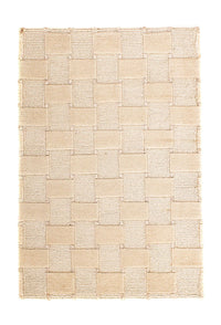 Tapis Népalais - 90 x 60 cm - beige