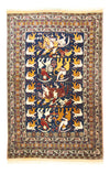 Tapis afghan 128x195cm - Tapis oriental - Rectangle / Bleu / 128 x 195 cm Rectangle