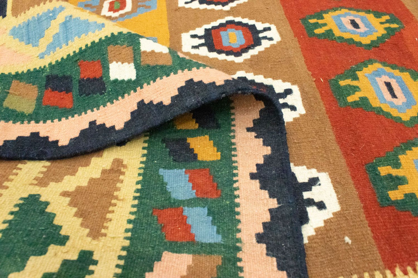 Kelim Fars Teppich 256x128cm