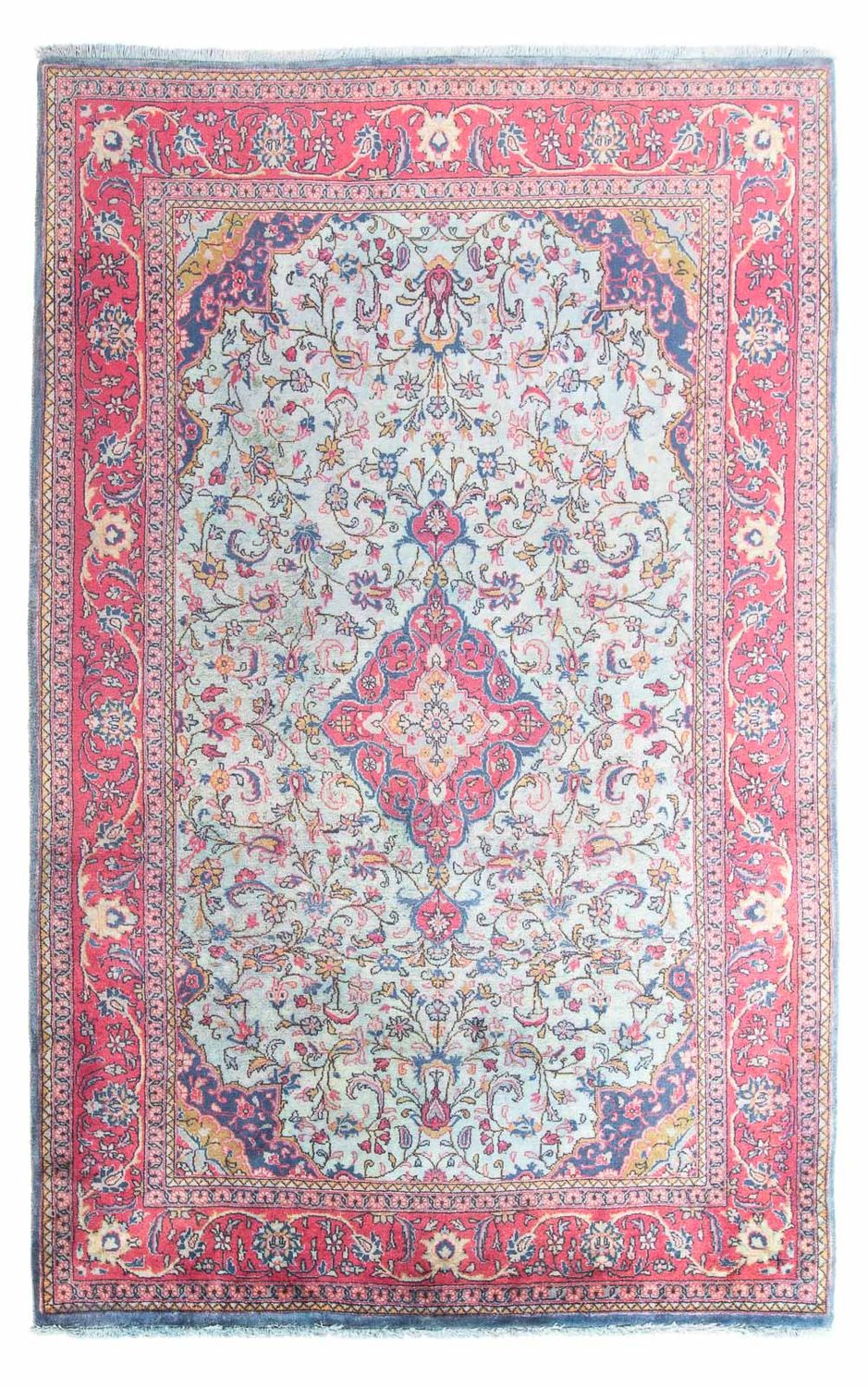 Orientteppich 220 x 138 cm - rosa