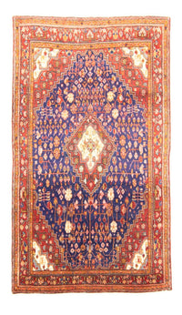 Tapis persan - Classique - 234 x 133 cm - bleu