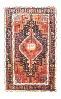 Tapis persan - Nomadic - 193 x 120 cm - orange