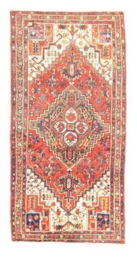 Tapis de couloir Tapis persan - Nomadic - 211 x 110 cm - orange