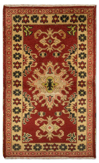 Tappeto orientale - 151 x 90 cm - rosso