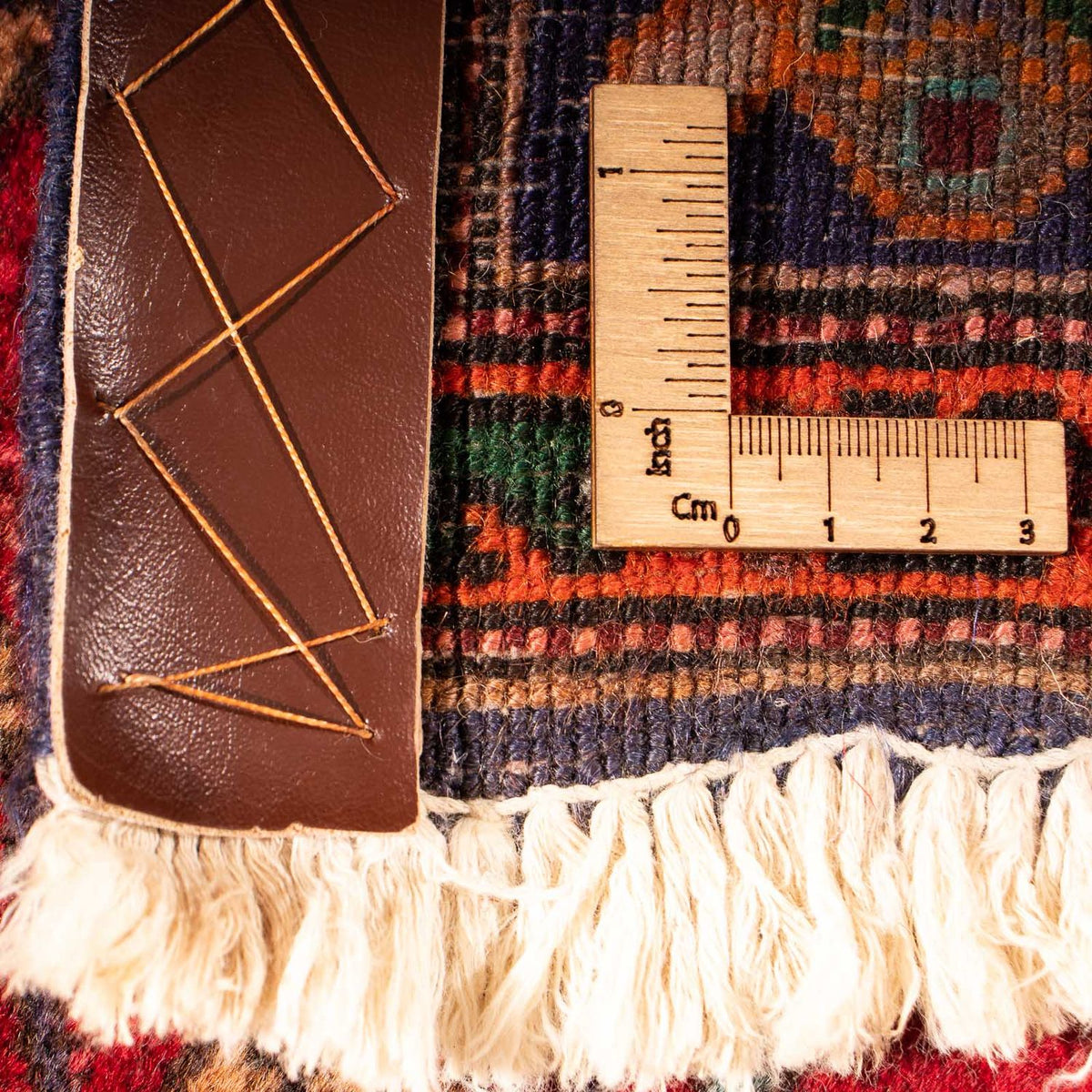 Orientteppich 222 x 128 cm - hellrot