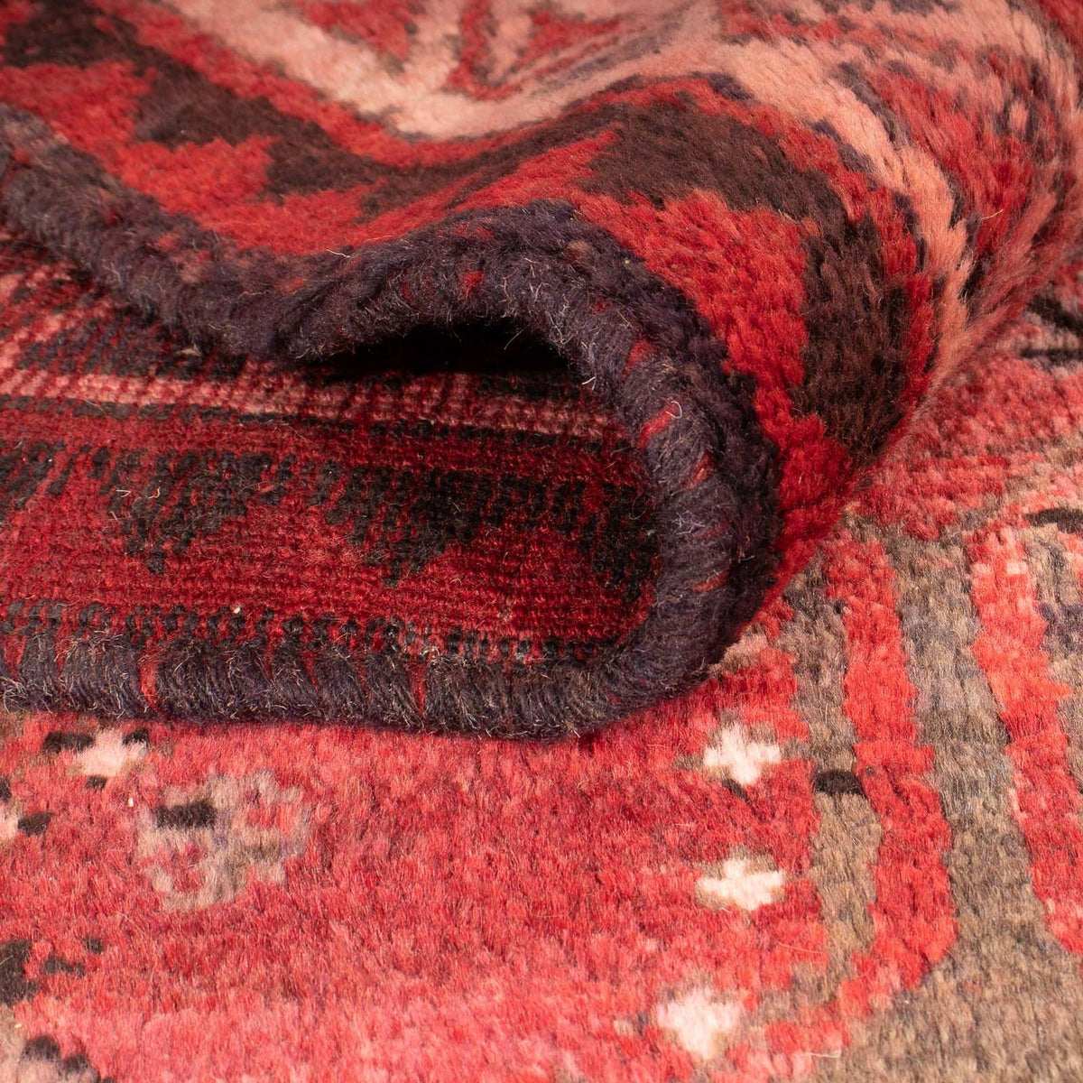 Orientteppich 242 x 174 cm - dunkelrot