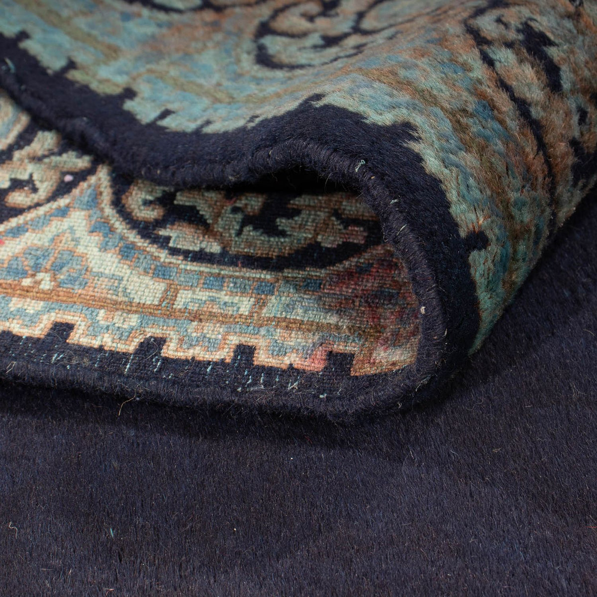 Orientteppich 199 x 151 cm - dunkelblau