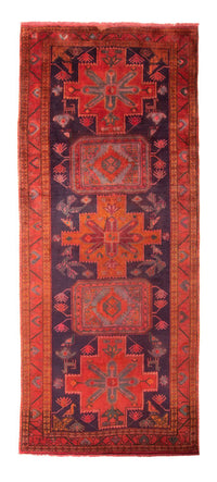 Tapis de couloir Tapis persan - Nomadic - 320 x 140 cm - rouille