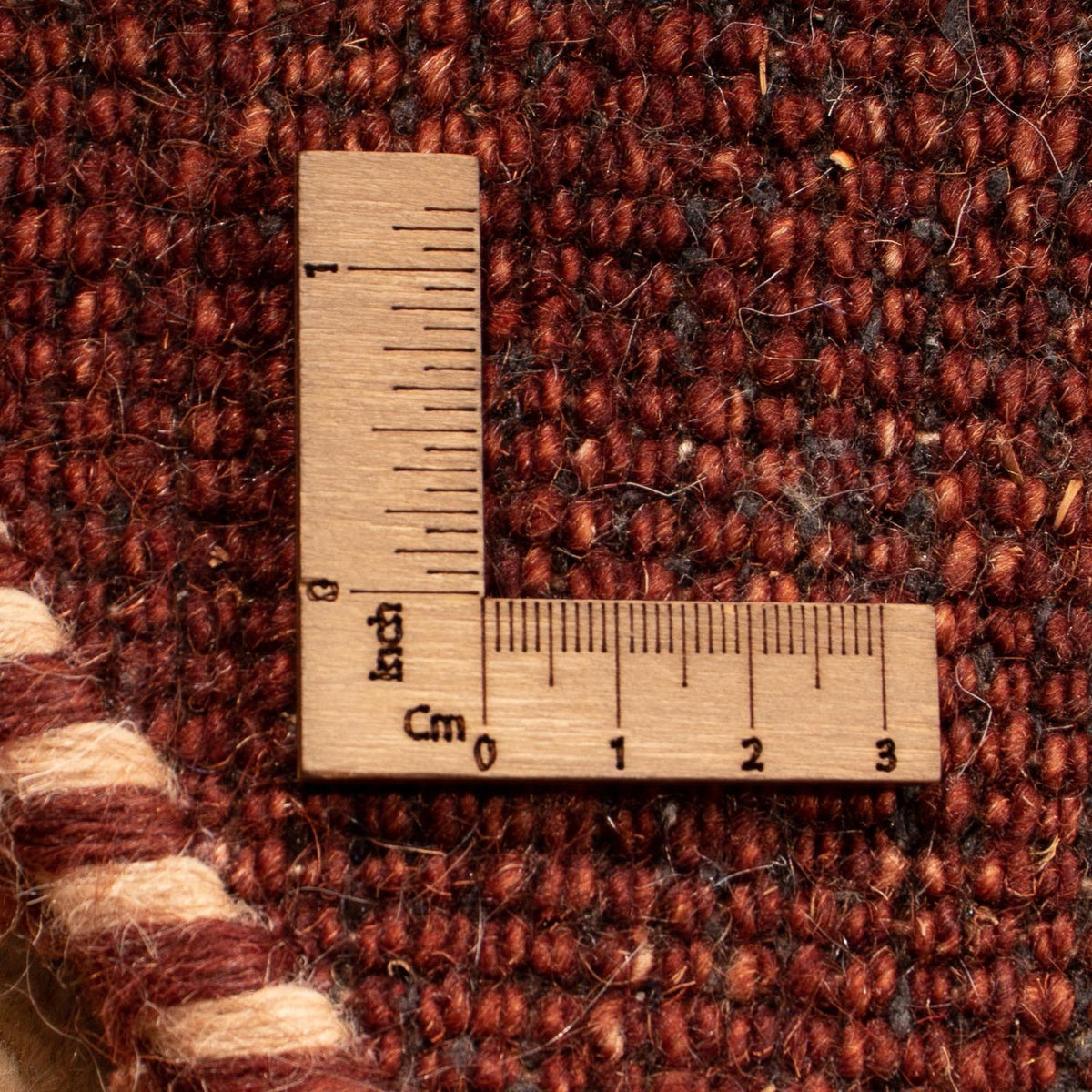 Gabbeh Teppich - Indus 200 x 200 cm - beige