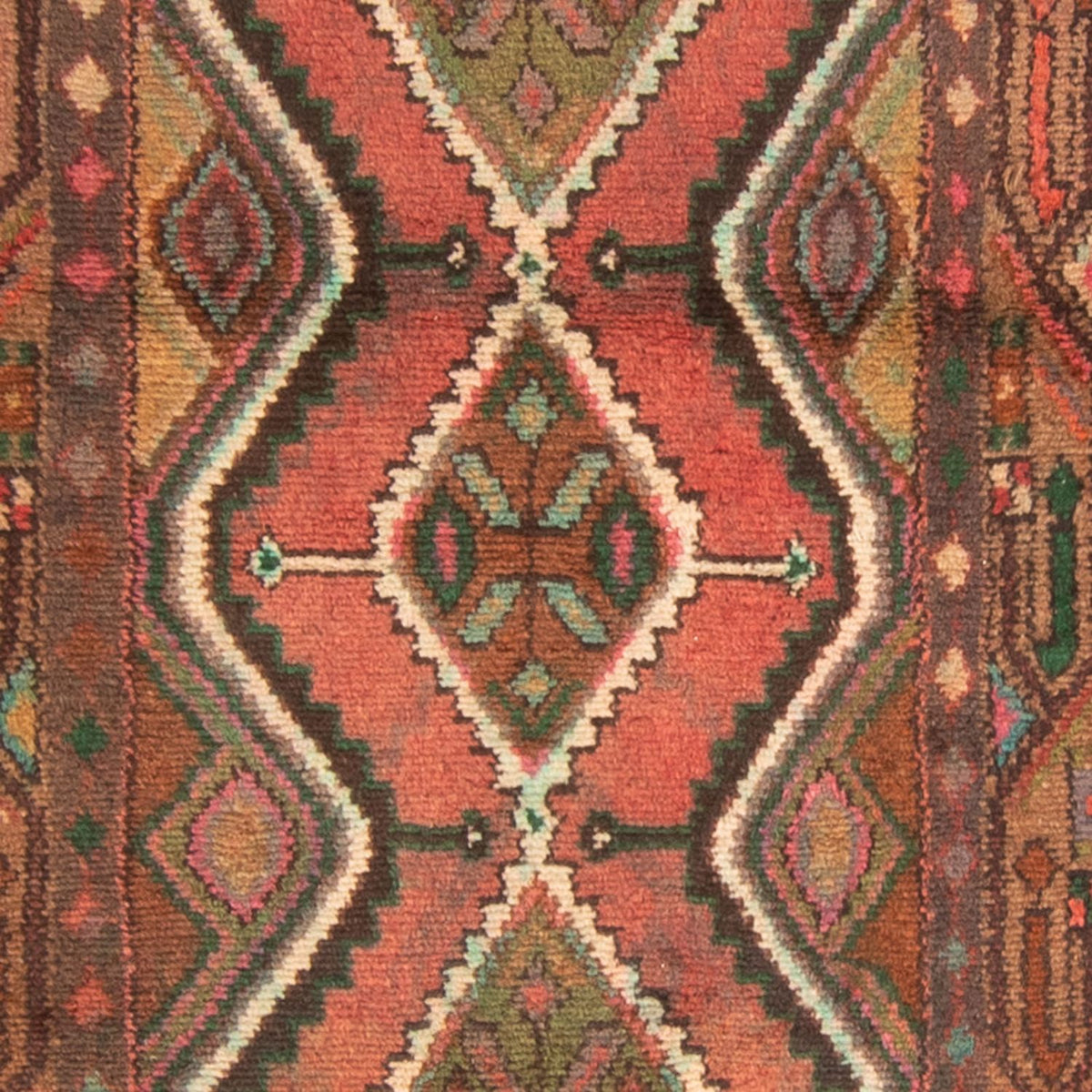 Perserteppich - Nomadic 290 x 86 cm - hellrot