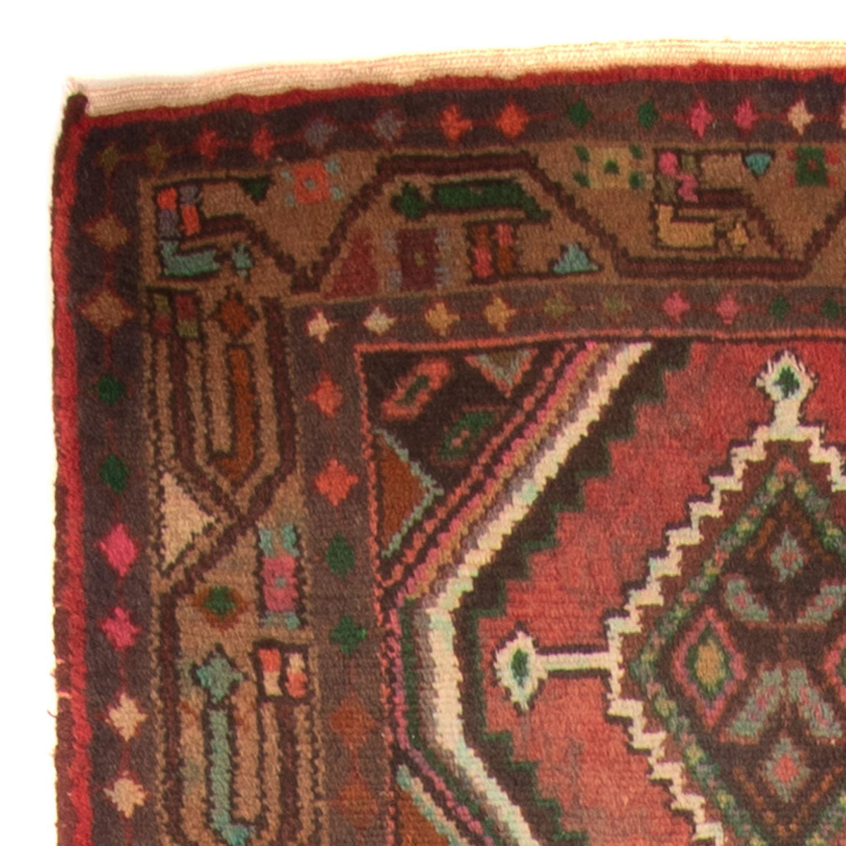 Perserteppich - Nomadic 290 x 86 cm - hellrot