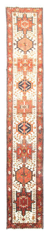 Ardabil Tappeto 67x420cm - Tappeto persiano - beige - Passatoia / Beige / 67 x 420 cm Passatoia