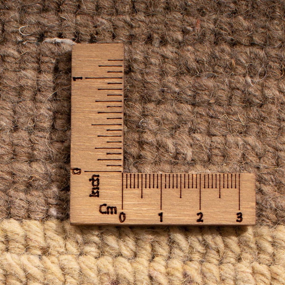 Nepal Teppich 230 x 160 cm - hellbraun