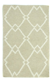 Tapis Kelim - Tendance - 90 x 60 cm - beige