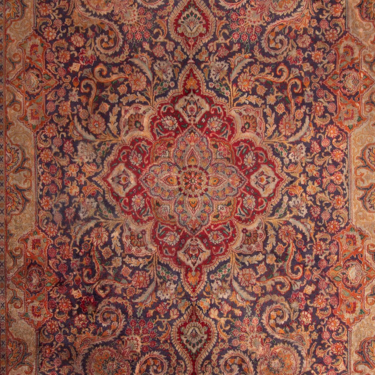 Orientteppich 383 x 295 cm - dunkelrot