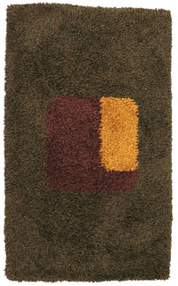 Tapis à poils longs - 153 x 96 cm - multicolore