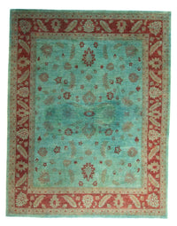 Tapis Ziegler - 310 x 226 cm - bleu