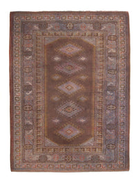 Tapis Pakistani - 285 x 200 cm - marron foncé
