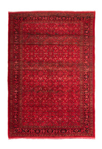 Tapis persan - Nomadic - 342 x 212 cm - rouge foncé