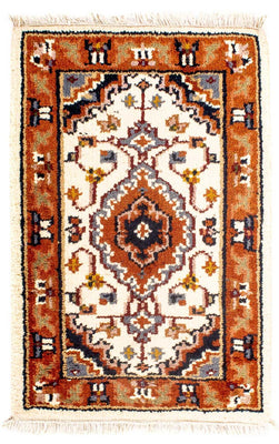 Orientteppich - Bidjar - Indus 91 x 60 cm - beige