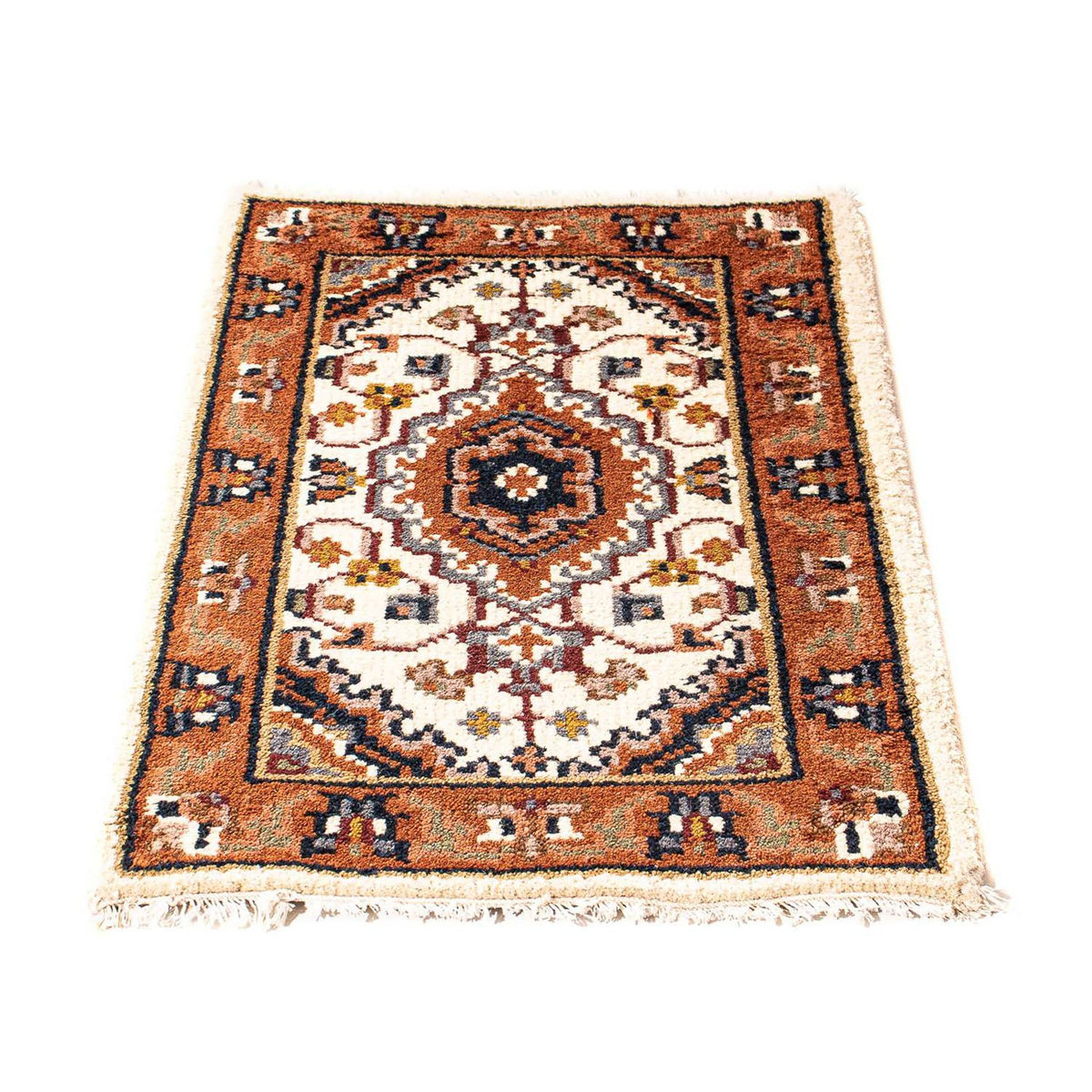 Orientteppich - Bidjar - Indus 91 x 60 cm - beige