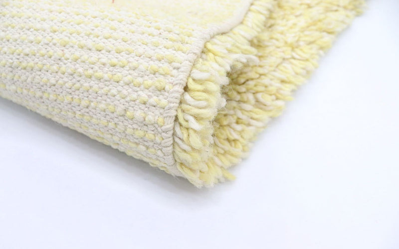 Hochflor Teppich 158 x 90 cm