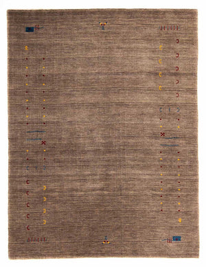 Gabbeh Teppich - Loribaft Indus 201 x 144 cm - braun