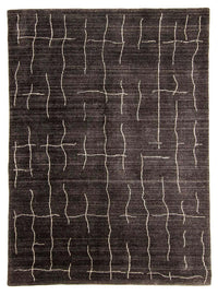 Tappeto Gabbeh - Loribaft Indus - 200 x 142 cm - marrone scuro