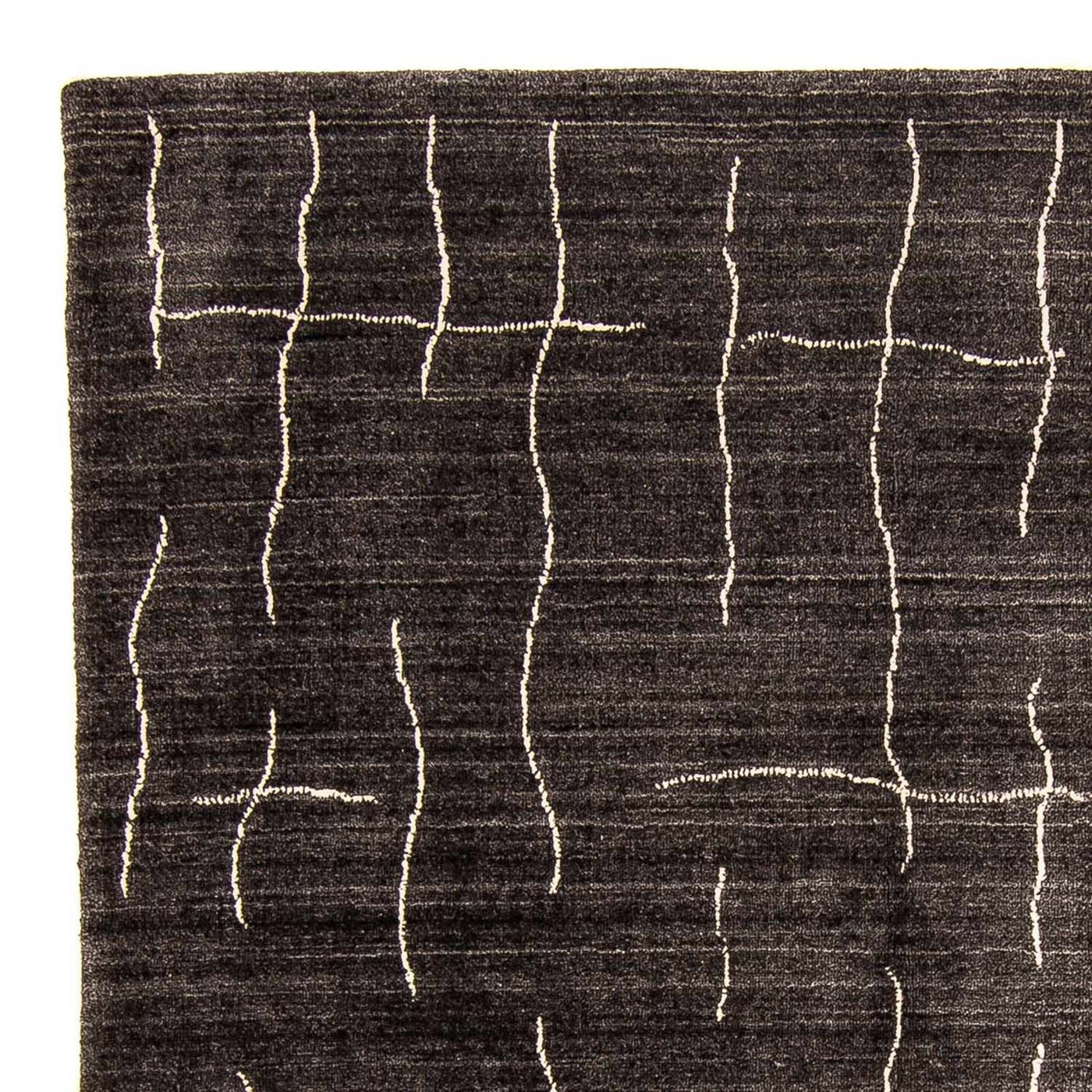 Gabbeh Teppich - Loribaft Indus 200 x 142 cm - dunkelbraun