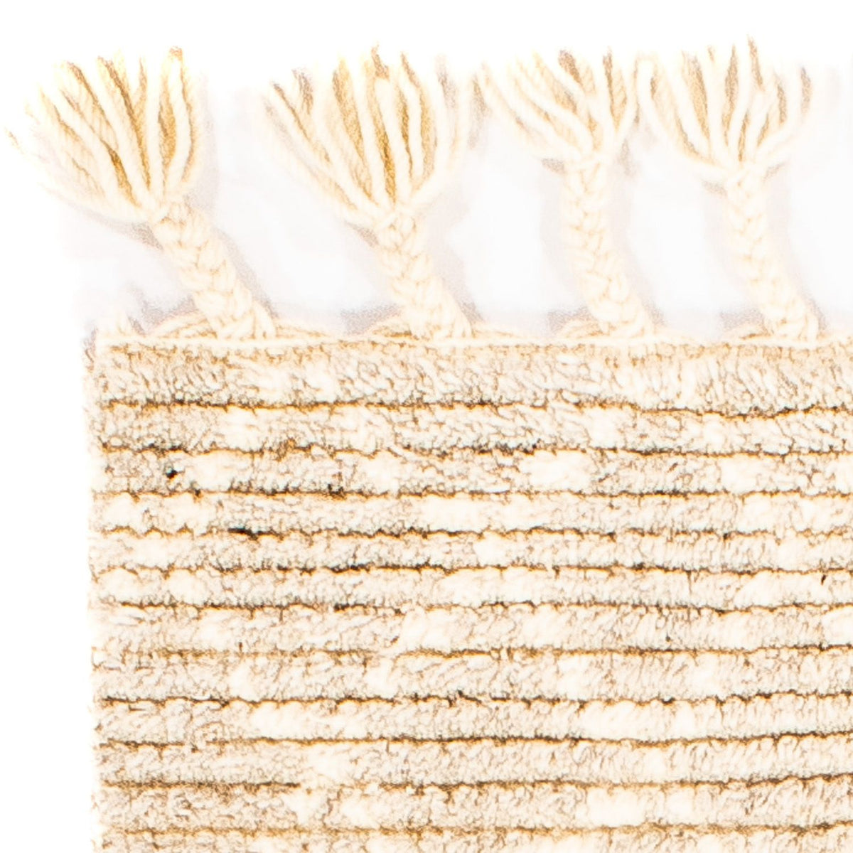 Wollteppich 62 x 32 cm Fußmatte