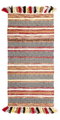 Kelim Teppich - Trendy 120 x 58 cm - mehrfarbig