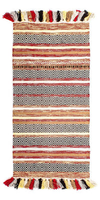 Tapis Kelim - Tendance - 120 x 58 cm - multicolore