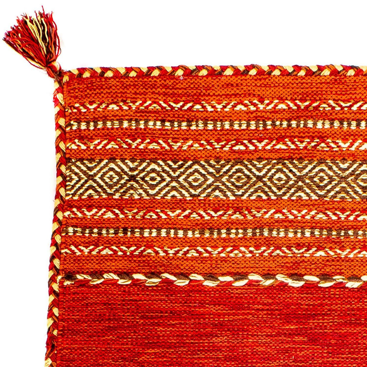 Kelim Teppich - Trendy 90 x 60 cm - rot