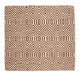 Kelim Modern Teppich 45x45cm - Wollteppich