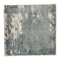 Tappeto in viscosa quadrato  - 55 x 51 cm - multicolore