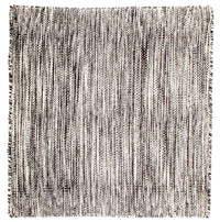 Tapis Kelim - Tendance carré  - 62 x 60 cm - multicolore
