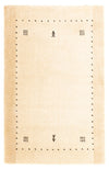 Tapis Loribaft indien Tapis 63x93cm - Tapis en laine - Rectangle / Beige / 63 x 93 cm Rectangle