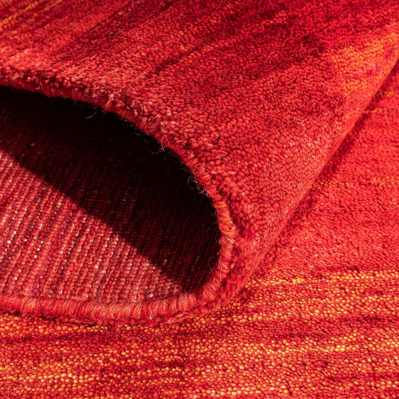 Gabbeh Teppich - Loribaft Indus 142 x 77 cm - rot