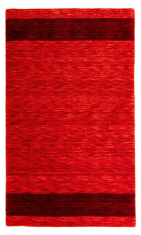 Tappeto Gabbeh - Loribaft Indus - 159 x 93 cm - rosso